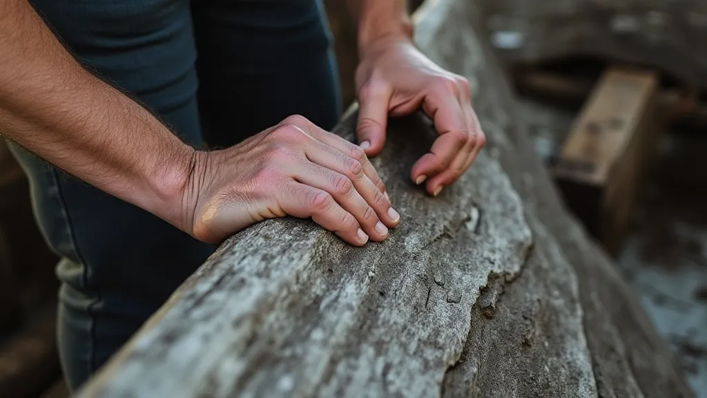 Craftsman fitting driftwood