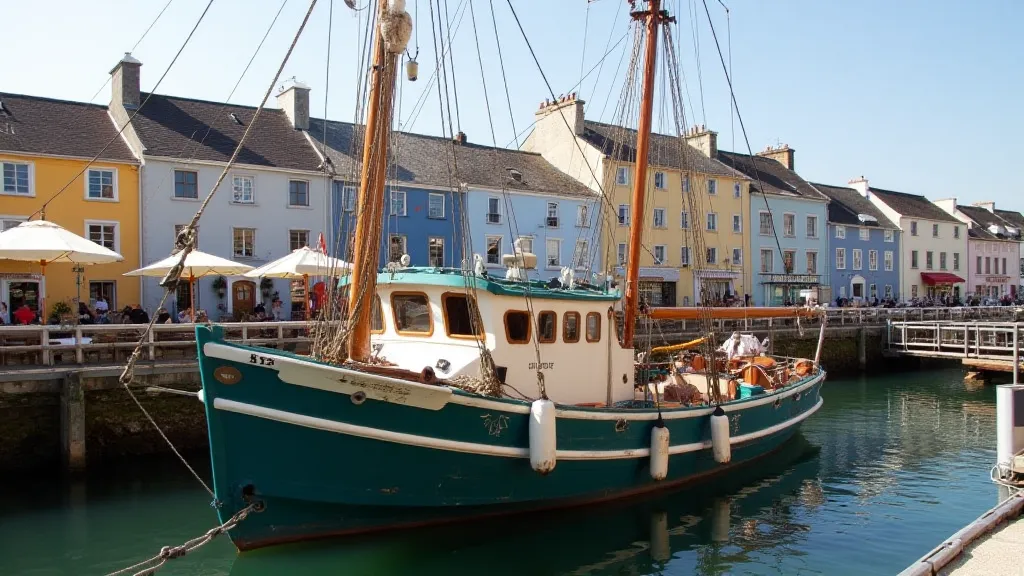 Restored Ferrocene in a Breton harbor