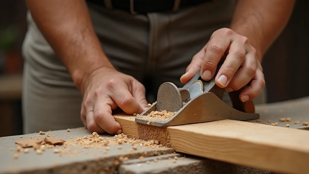 A Canarian boat builder working on a Goleta